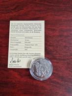 0.999 zilver 20 gram WWF / WNF Berggorilla met certificaat, Ophalen of Verzenden, Zilver