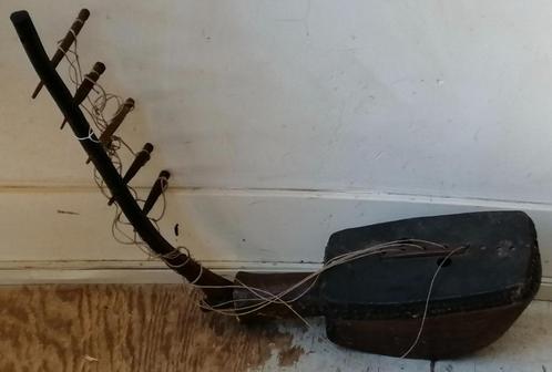 Afrikaans muziek instrument Harp D. R. of the Congo nummer 2, Antiek en Kunst, Kunst | Niet-Westerse kunst, Ophalen