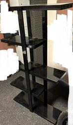 Kast zwart lak stelling, Ophalen of Verzenden, Gebruikt