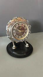 Russische Vintage bureauklok glas bakeliet. Majak, Antiek en Kunst, Antiek | Klokken, Ophalen of Verzenden