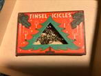 ORIGINEEL DOOSJE MET ANTIEKE ICICLES JAREN 50, Ophalen of Verzenden