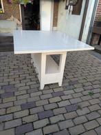 Uitschuifbare Eetkamertafel, Huis en Inrichting, Tafels | Eettafels, Ophalen, Gebruikt, Landelijk, Vier personen