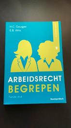 Hannie Geugjes - Arbeidsrecht begrepen, Overige wetenschappen, Ophalen of Verzenden, Zo goed als nieuw, Hannie Geugjes; Erica Wits
