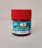Mr.Hobby Aqueous glans rood verf 10 ml H-003, Ophalen of Verzenden, Nieuw, Groter dan 1:32