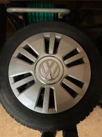 Winterbanden VW Up 175/65R14 met velg en wieldoppen, Auto diversen, Wieldoppen, Ophalen, Gebruikt