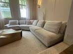 Prachtige design hoek bank beuge wit DION, Huis en Inrichting, Ophalen, Zo goed als nieuw, Stof, Design luxe