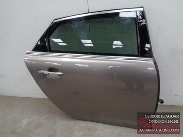 Deur Jaguar XJ X351 rechts achter LWB grijs, Auto-onderdelen, Carrosserie en Plaatwerk, Deur, Jaguar, Achter, Rechts, Gebruikt