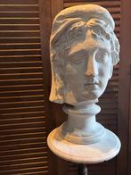 Antieke academie buste gips, Antiek en Kunst, Ophalen of Verzenden