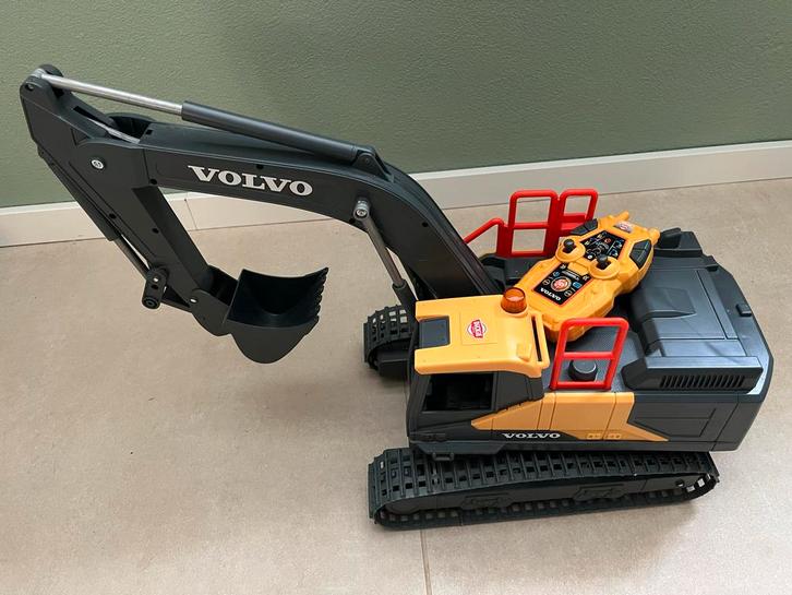 Grote Speelgoed Graafmachine met Afstandsbediening, Kinderen en Baby's, Speelgoed | Speelgoedvoertuigen, Zo goed als nieuw, Afstandsbediening