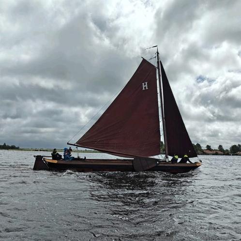 Zeilende Westlander Hendrik, Watersport en Boten, Platbodems, Zo goed als nieuw, 12 meter of meer, Staal, Diesel, Ophalen