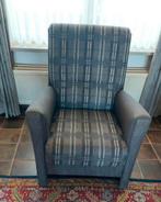 Mooie ruiten Kamerstoel / Fauteuil, Huis en Inrichting, Fauteuils, Ophalen, Gebruikt, 75 tot 100 cm, Stof
