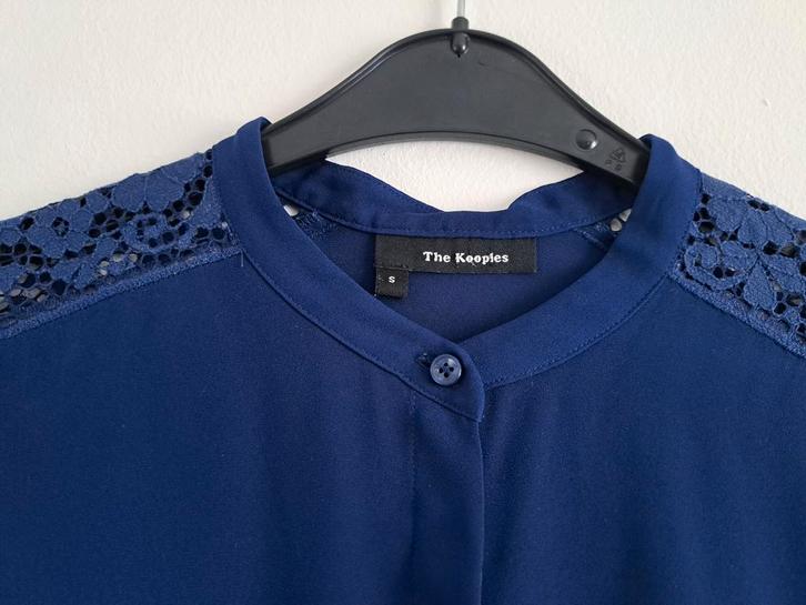 The Kooples blouse - Zeer goede staat!, Kleding | Dames, Blouses en Tunieken, Zo goed als nieuw, Maat 36 (S), Blauw, Ophalen of Verzenden