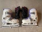 Schaatsen maat 32-34 met handschoenen, Ophalen of Verzenden, Zo goed als nieuw