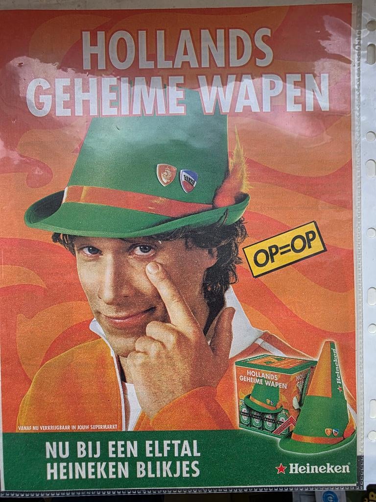 Heineken reclame, Verzamelen, Biermerken, Ophalen of Verzenden, Overige typen, Heineken