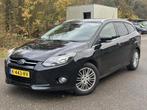 Ford Focus Wagon 1.0 EcoBoost Titanium CRUISE PSENSOR AIRCO, Auto's, Euro 5, 125 pk, Gebruikt, Zwart