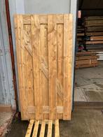 Houten Tuinpoort 100x200cm B Keus, Tuin en Terras, 100 tot 150 cm, 150 tot 200 cm, Gebruikt, Hout