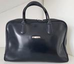 Longchamp Roseau handtas leer, 40 tot 60 cm, 30 cm of meer, Blauw, Minder dan 35 cm