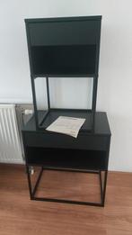 VIKHAMMER Nachtkastjes, zwart, 60x39cm en 40x39cm (IKEA), Ophalen, Gebruikt, Minder dan 45 cm, 55 tot 70 cm