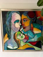 Theo Mackaay zeer groot, Antiek en Kunst, Kunst | Schilderijen | Abstract, Ophalen of Verzenden