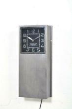 Industriële Franse klok vintage wandklok 220V SUPER, Ophalen of Verzenden, Gebruikt