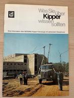 1966 Büssing kipper Burglöwe en Commodore  vrachtwagenfolder, Verzenden, Gelezen