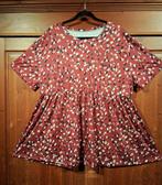 Bordeaux tuniekje zwart/wit 50/52, Kleding | Dames, Grote Maten, Ophalen of Verzenden, Nieuw, Overige kleuren, Blouse of Tuniek