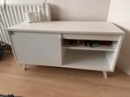 Witte TV kast - 100x40x50 cm, Ophalen, Kunststof, Gebruikt, 100 tot 150 cm