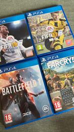 PS4 Games - FIFA, Battlefield, Far Cry, Gebruikt, 1 speler, Eén computer, Ophalen of Verzenden