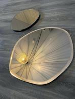 Light & Living organische spiegels set, Huis en Inrichting, Woonaccessoires | Spiegels, Ophalen of Verzenden, Zo goed als nieuw