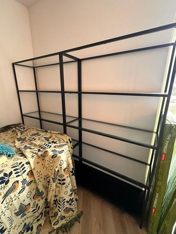 3 ikea Vittsjo stellingkasten zwart metaal beschikbaar voor biedingen