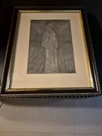 JAN TOOROP MARIA EN HET KIND1915 gesigneerd door Miep Jansse, Antiek en Kunst, Kunst | Litho's en Zeefdrukken, Ophalen of Verzenden