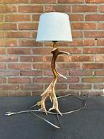 Geweilamp.schemerlamp.geweien.edelhert.damhert.tafellamp., Ophalen of Verzenden, Nieuw, Minder dan 50 cm