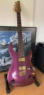 Ibanez SML721 Axe Design Lab Rose Gold Chameleon, Ophalen, Zo goed als nieuw, Solid body, Ibanez