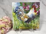 Ambiente knutsel servetten - aquarell haan in tuin - nr 91, Verzenden, Nieuw, Materiaal