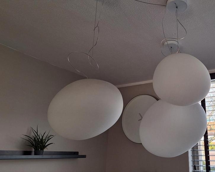 Foscarini Gregg grande en media Italiaanse design lamp, Huis en Inrichting, Lampen | Hanglampen, Zo goed als nieuw, Minder dan 50 cm