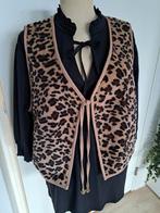 Gilet imitatiebont tot 44/46 luipaardprint, Kleding | Dames, Verzenden, Zo goed als nieuw