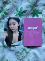 Aespa ningning my world photocard pc apple music pob, Ophalen of Verzenden, Zo goed als nieuw, Foto of Kaart
