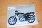 Kawasaki Z400G, Motoren, Handleidingen en Instructieboekjes, Kawasaki