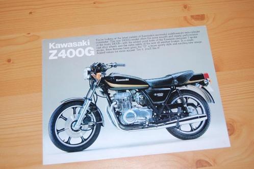Kawasaki Z400G, Motoren, Handleidingen en Instructieboekjes, Kawasaki, Verzenden