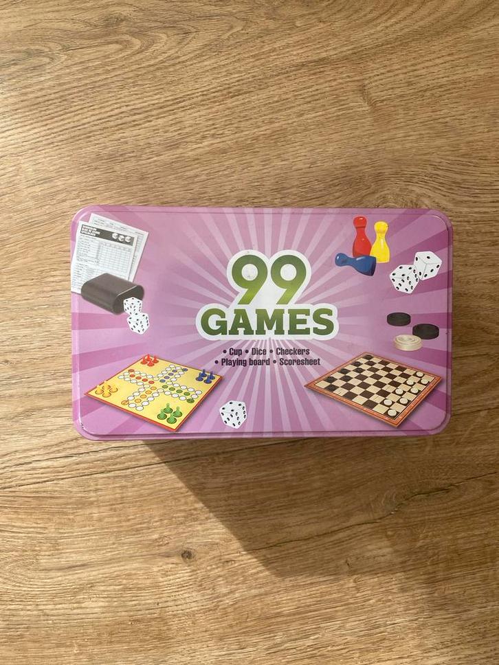 99 Games - Bordspellen Collectie, Hobby en Vrije tijd, Gezelschapsspellen | Bordspellen, Zo goed als nieuw, Een of twee spelers