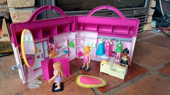 Playmobil set 6862 – Modeboetiek, Kinderen en Baby's, Speelgoed | Playmobil, Gebruikt, Ophalen of Verzenden
