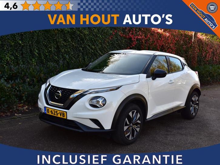 Nissan Juke 1.0 DIG-T Acenta | CARPLAY | CAMERA | TREKHAAK, Auto's, Nissan, Bedrijf, Te koop, Juke, ABS, Achteruitrijcamera, Airbags
