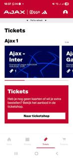 Ajax - inter, Eén persoon