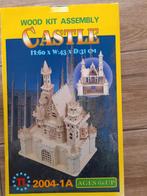 Wood kit assembly Castle houten bouwpakket kasteel, Hobby en Vrije tijd, Modelbouw | Overige, Nieuw, Ophalen of Verzenden