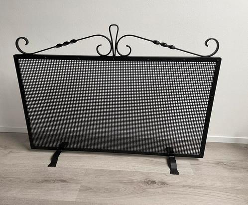 Haardscherm vonkenscherm metaal anti spat scherm haard vuur, Huis en Inrichting, Haarden, Zo goed als nieuw, Houthaard, Ophalen