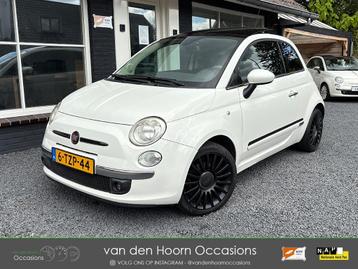 Fiat 500 1.4-16V LEDER | SCHUIFDAK | 100PK | CLIMA | NW APK beschikbaar voor biedingen