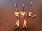 5 chrome haken, Wandhaken, Ophalen of Verzenden, Zo goed als nieuw, Minder dan 100 cm