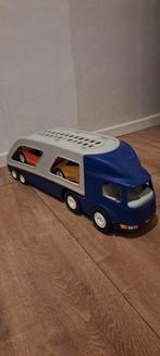 Littel Tikes vrachtwagen met twee auto's, Ophalen of Verzenden, Gebruikt