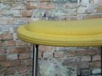 Cappellini Hi Pad Stool geel bij TheReSales, Huis en Inrichting, Barkrukken, 60 tot 90 cm, Ophalen of Verzenden, Zo goed als nieuw