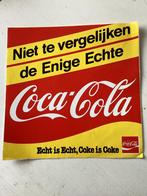 Grote sticker Coca Cola, Verzamelen, Stickers, Verzenden, Zo goed als nieuw, Merk